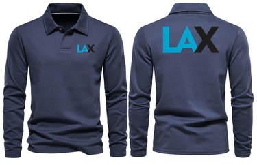 LAX AIRPORT LONG SLEEVE POLO